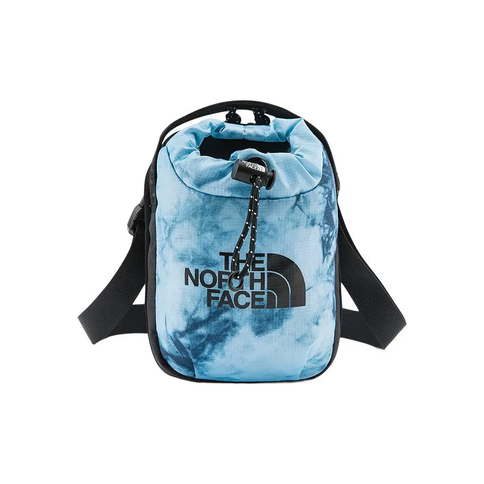 The North Face 2L Сумка через плечо Сумка для активного отдыха Ткань Камуфляж Синий Унисекс