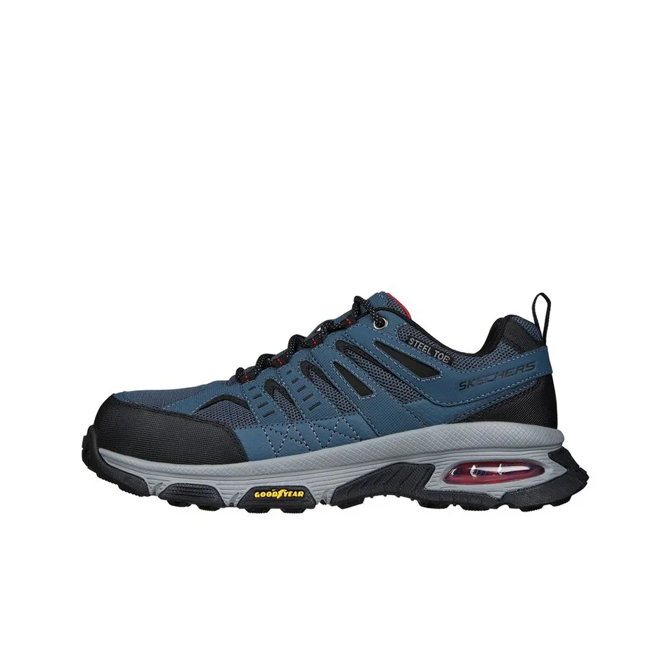 Skechers Work Casual Shoes The Men Low Top Blue/Gray