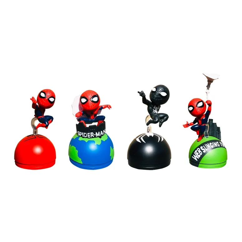 LIOH TOY Spider Man Plush Capsule Collection Lucky Whole Box 4 Pack LIOH TOY Паук Man Плюшевый Коллекция Capsule Lucky Цельная Коробка 4 Упаковки