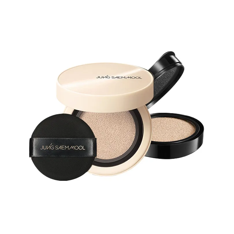 JUNGSAEMMOOL Длинный Долговечный Безупречный Soft Focus Кожаный цвет Воздушные подушки Корректирующий Тон Кожи Маскирующий Естественный 14г*2