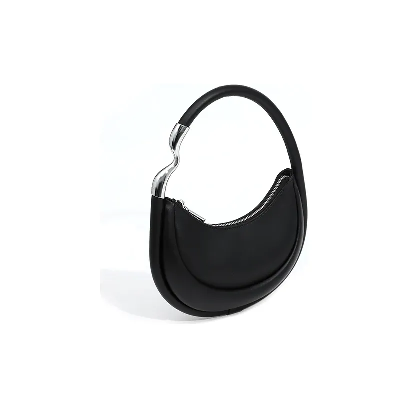 IAB Genuine Коровья кожа Сумка на плечо Сумка-полумесяц Сумка Сумка через плечо Средний Женская