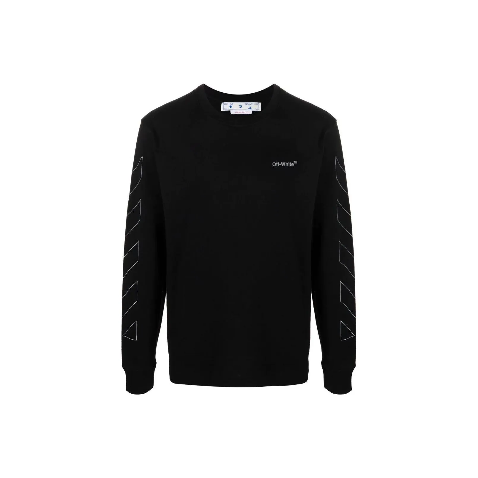 OFF WHITE Diag Outline Long Sleeve T shirt
