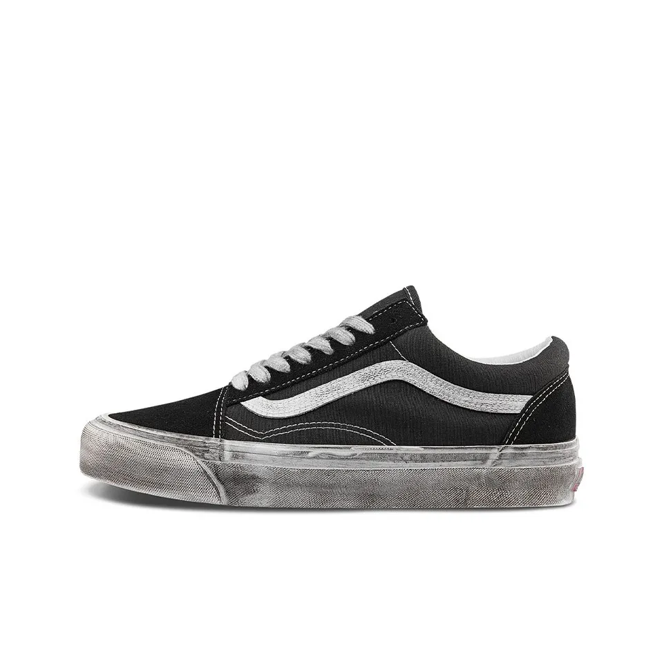 Old Skool Og Vans Lx 'Stressed Black White'