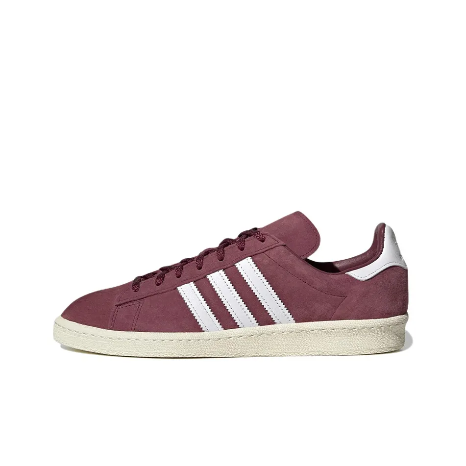 Adidas Originals Campus 80s Collegiate Burgundy Cloud White