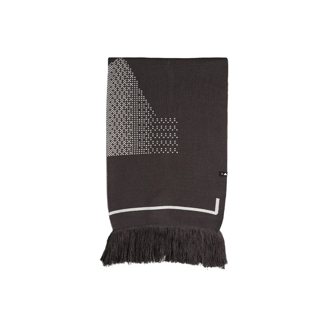 Adidas Полиакриловая кислота Вязаные шарфы Угольно-черный/Нефритовый белый Унисекс