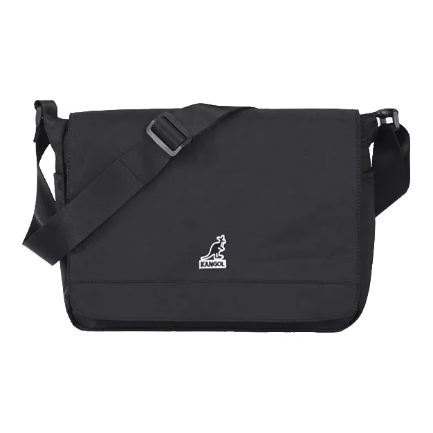 KANGOL Ткань Курьерская Сумка Сумка через плечо Сумка на плечо Унисекс Трехцветная