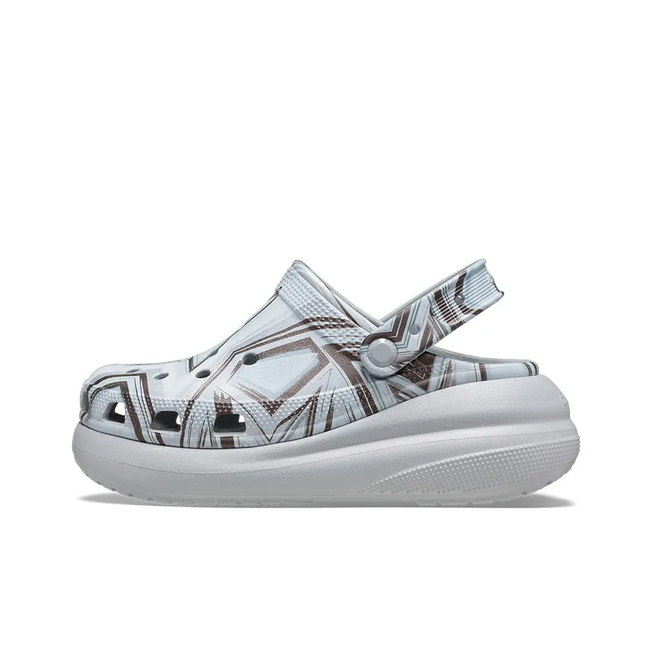 Crocs Classic Crush Disco Clog 'Clear Bue' Women's