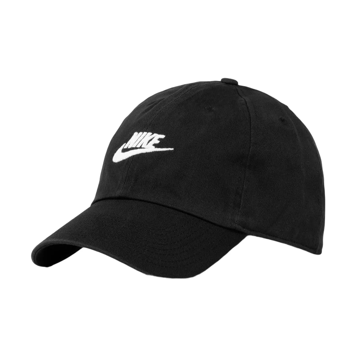 Nike Polyester Cotton Baseball Caps Unisex Black