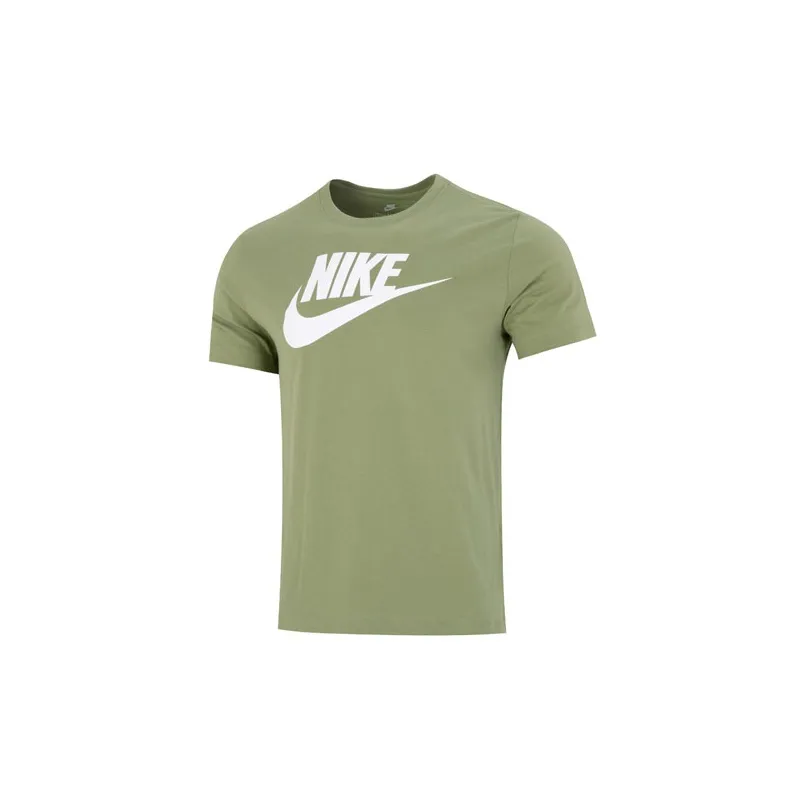 Nike T Shirts Men's Olive Green