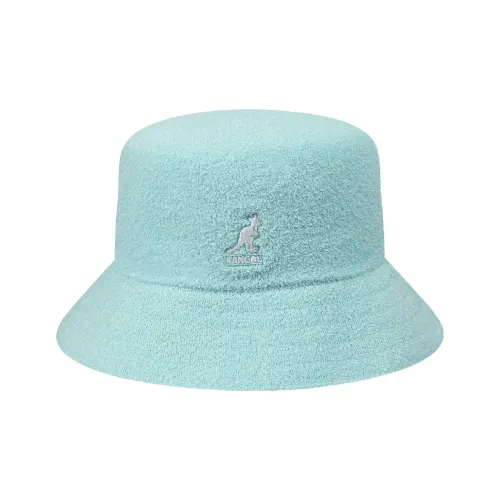 KANGOL Нейлоновая шляпа-ведро светло-синего цвета унисекс