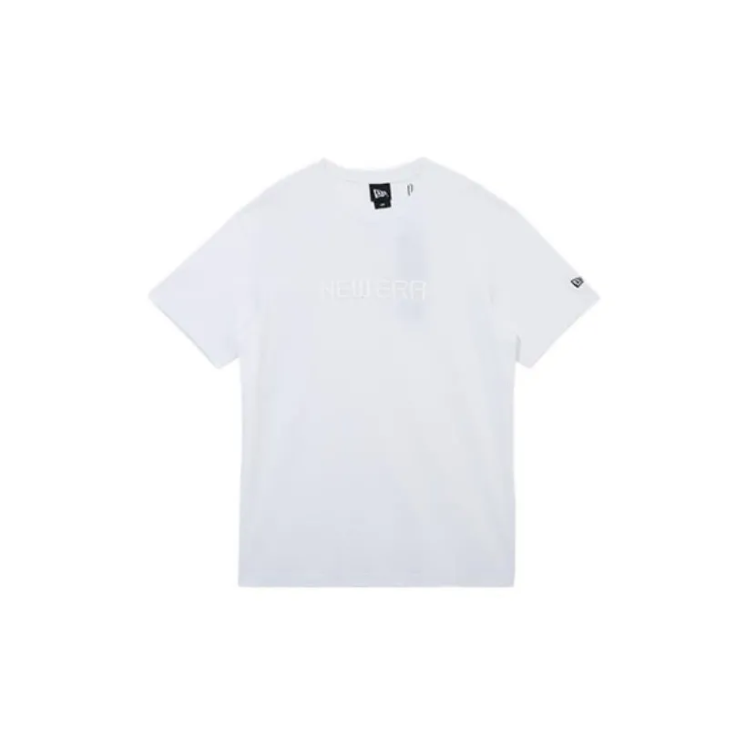 New Era SS22 T Shirt Unisex White