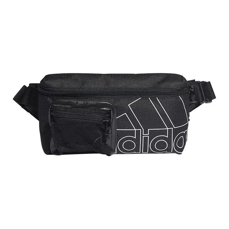 Adidas Polyester Shoulder Bag, Crossbody Bag, Sling Bag, Fanny Pack Regular Unisex Black
