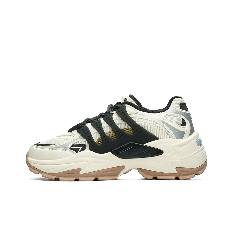 FILA Corallo Низкий Топ Casual Женский Винтажный Белый Тень Серый