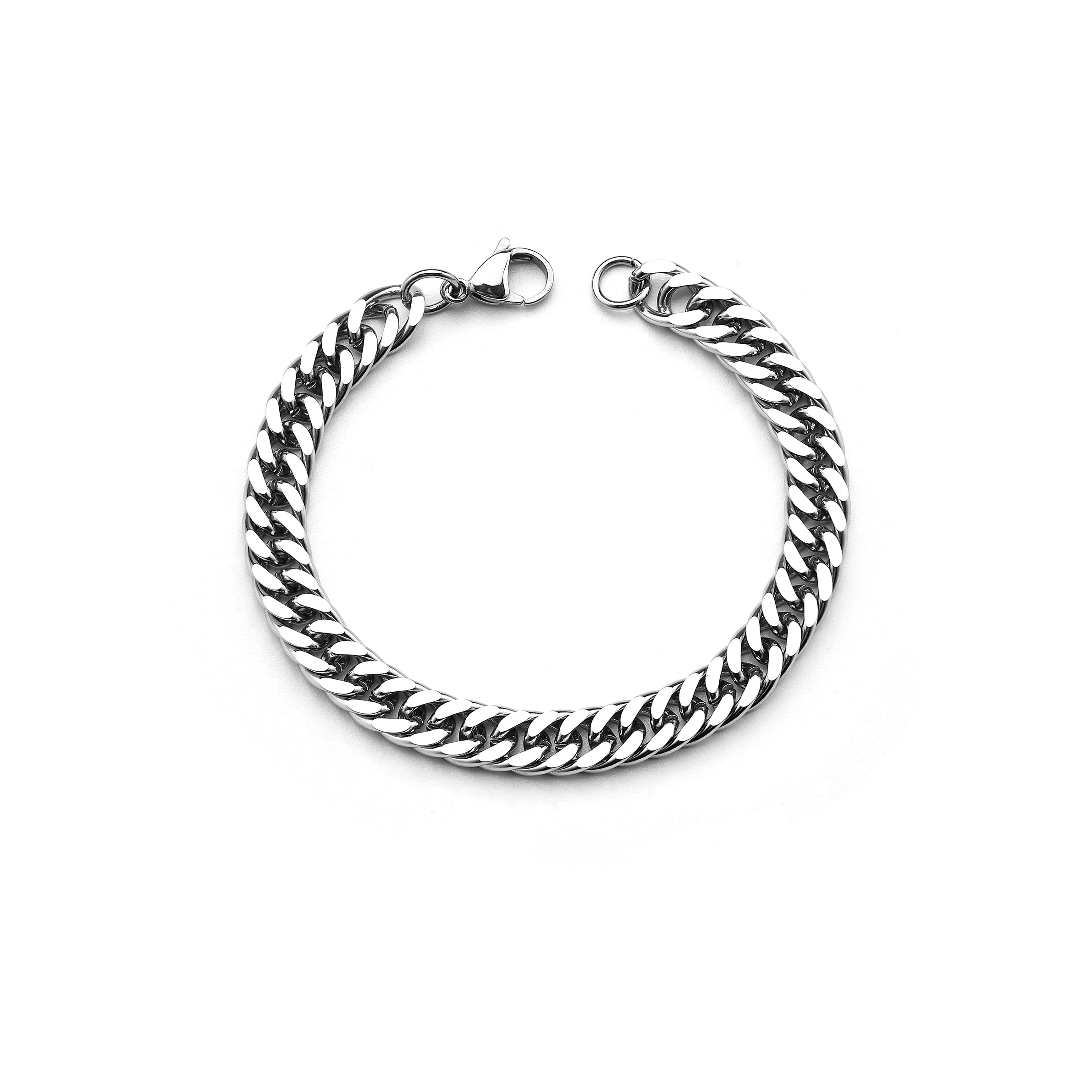 ENFANTIN Титановая сталь Браслеты Серебряный Унисекс