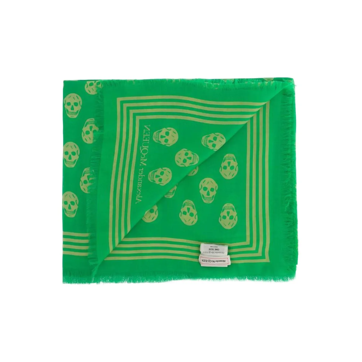 Alexander McQueen Модал Шелковые Шарфы Женские