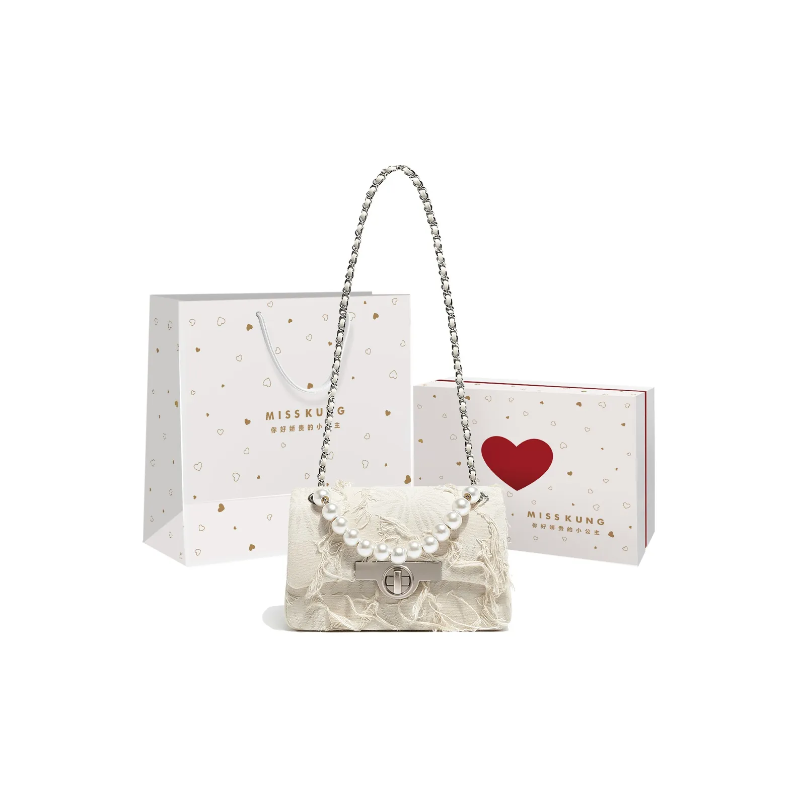 Miss Kung Shoulder Bags