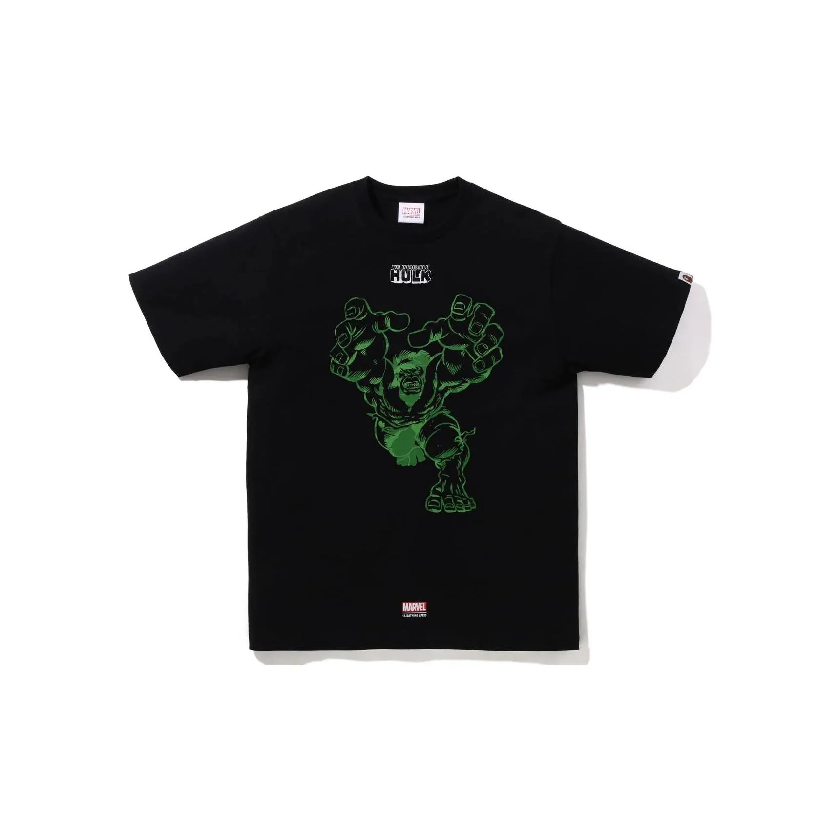 Marvel X A BATHING APE T Shirts Men Black