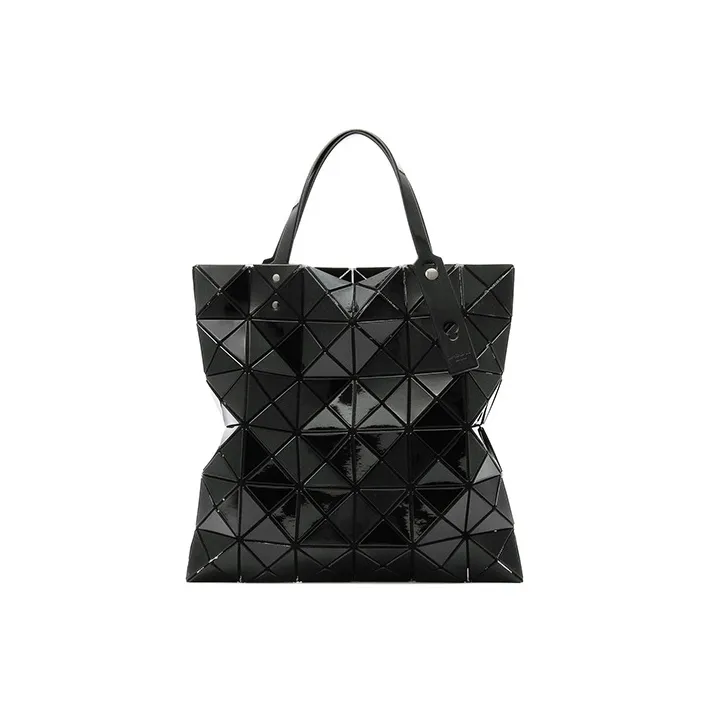 ISSEY MIYAKE PVC Laptop Bag, Handbag, Shoulder Bag Women's Black