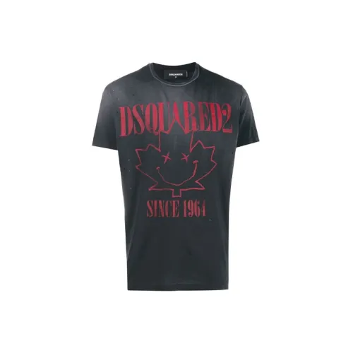 DSQUARED 2 Черная Мужская Рубашка