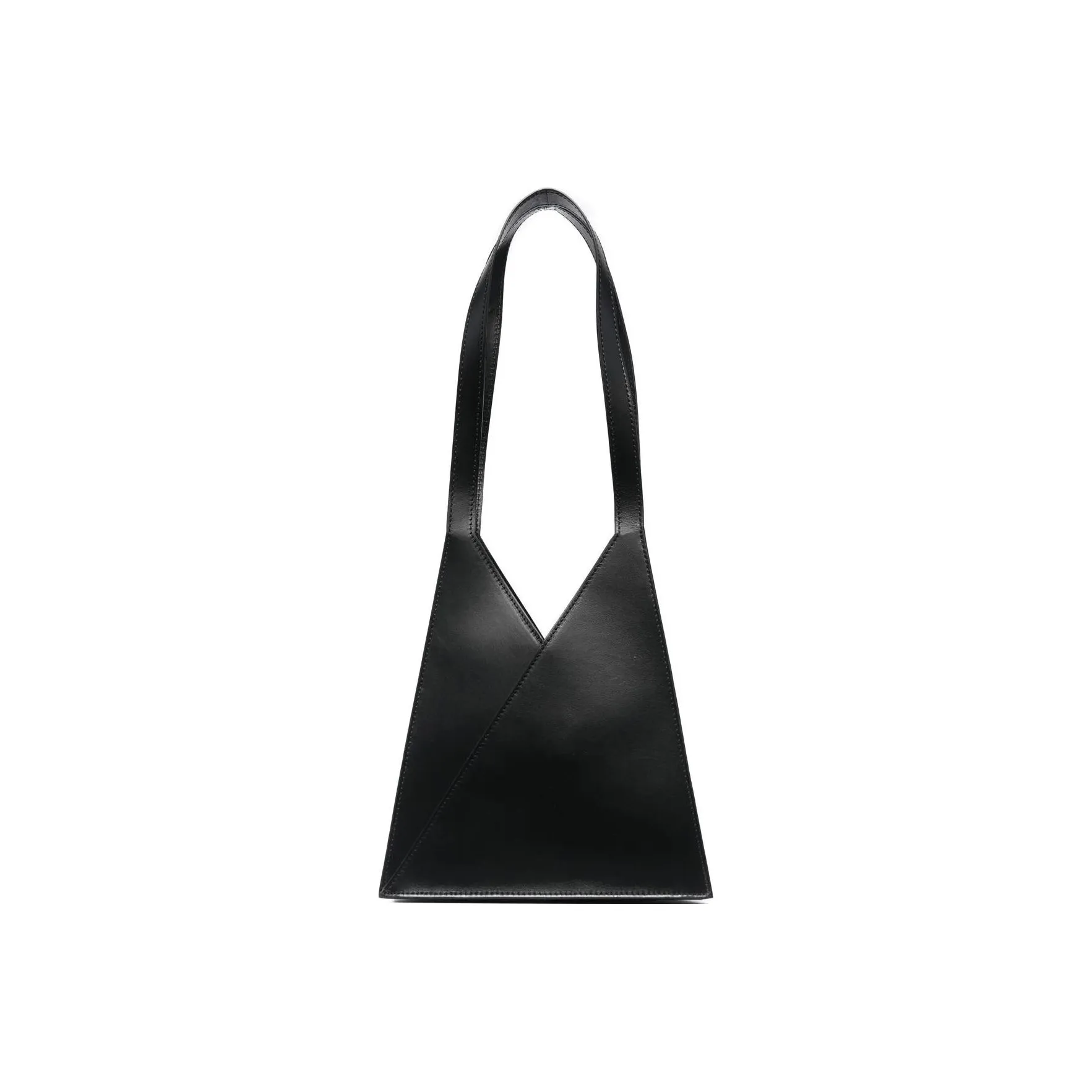 perforated long dress Orange Cow Leather Tote Bag, Shopping Bag, Handbag, Shoulder Bag Women's Obsidian Black