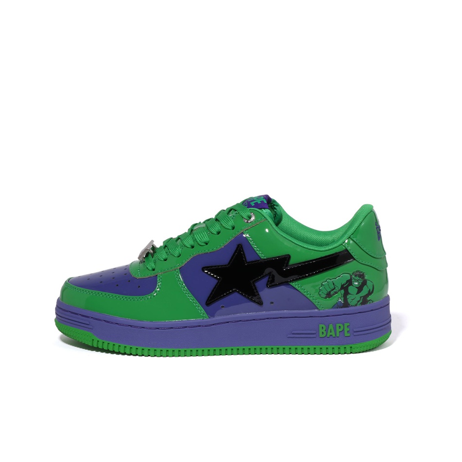 Bape marvel comics shoes online