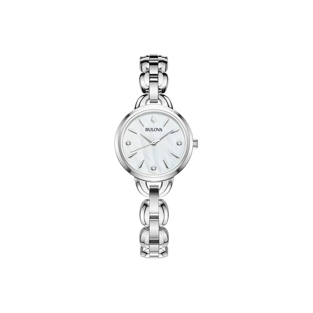 BULOVA Кварцевый механизм Женские часы Жемчужная раковина Цвет