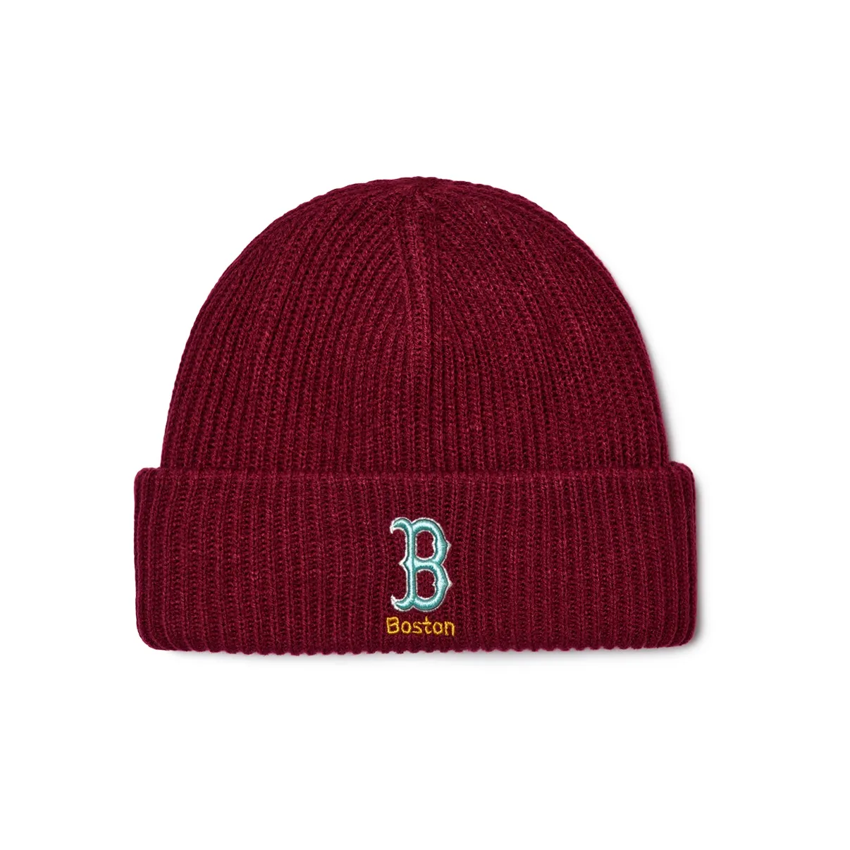 Шапки-бини MLB Base Logo Акрил Унисекс Бордовый