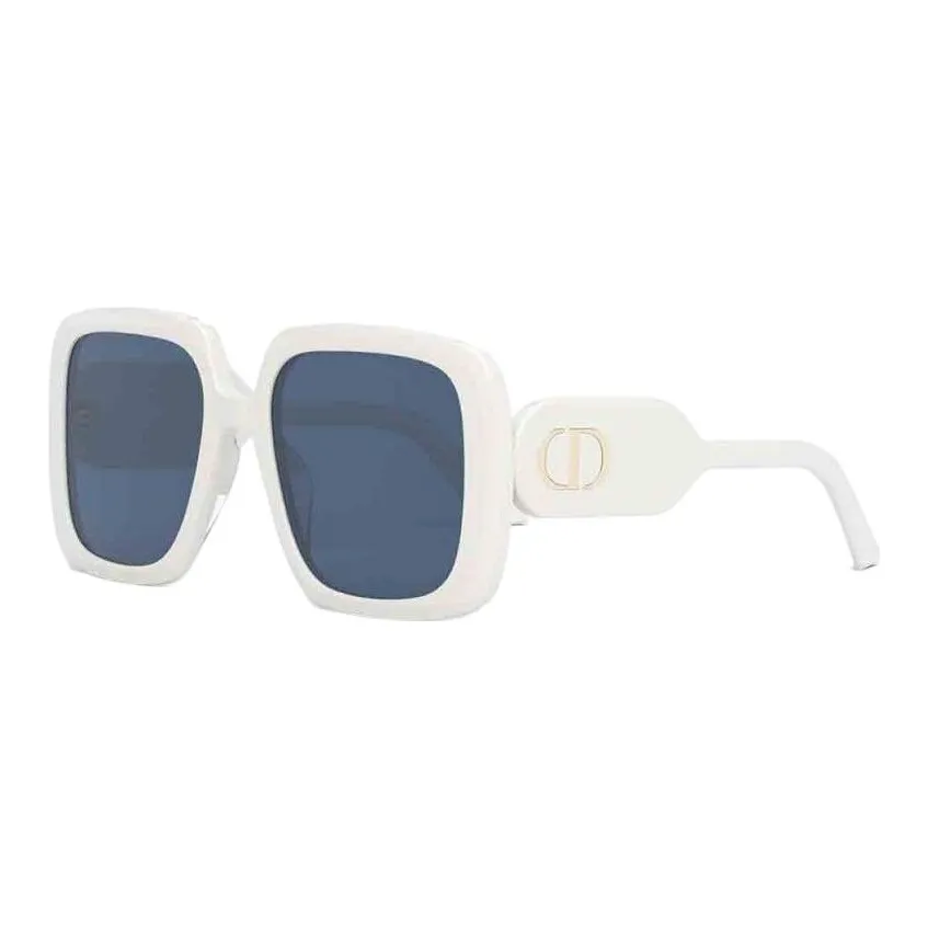 DIOR Plate Frame Irregular Shape Sunglasses Unisex