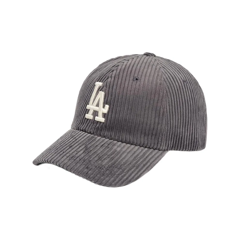 MLB Striped Corduroy Baseball Caps Unisex