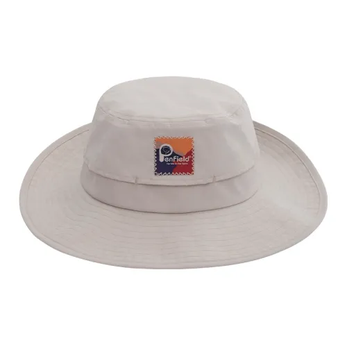 Penfield Cotton Bucket Hats Экрю Унисекс