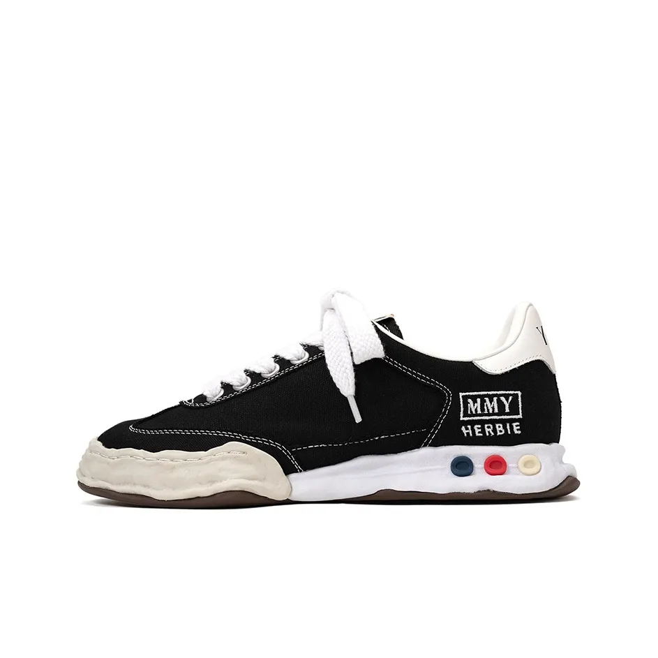 MIHARA YASUHIRO 'Herbie' OG Sole Low Top Stylish Skateboarding Унисекс Черный