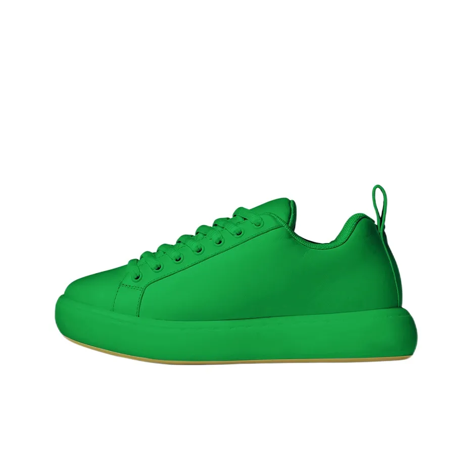 Bottega Veneta Puddle Low Top Skateboard Shoes Men's Green