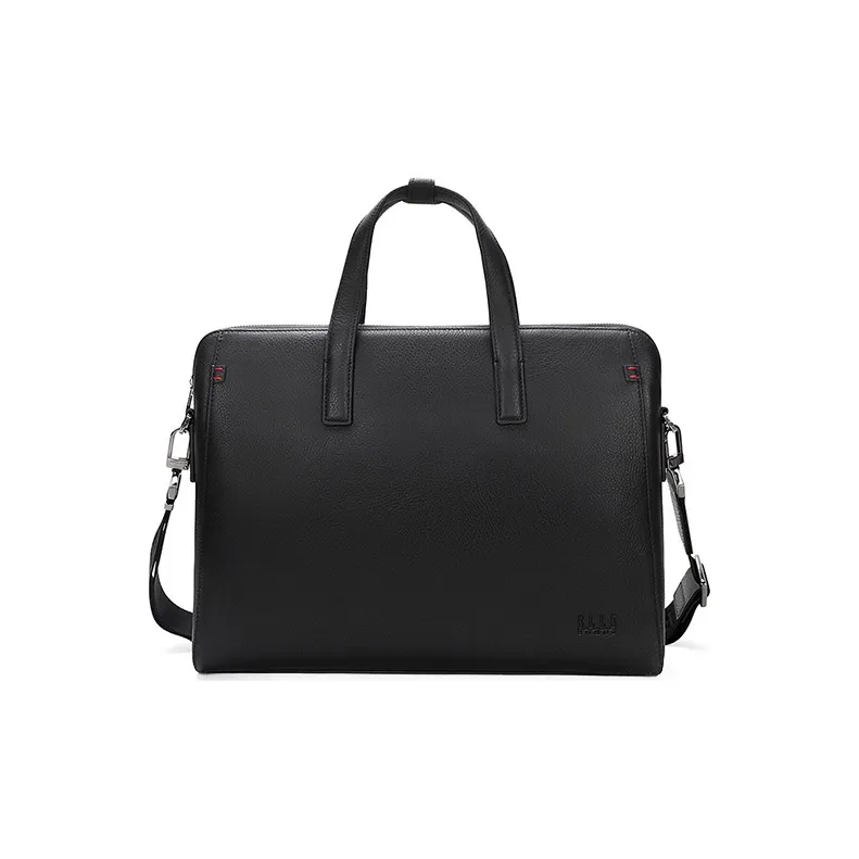 ELLE HOMME Top Grain Cow Leather Document Bag Briefcase Medium Size Men's Multicolor