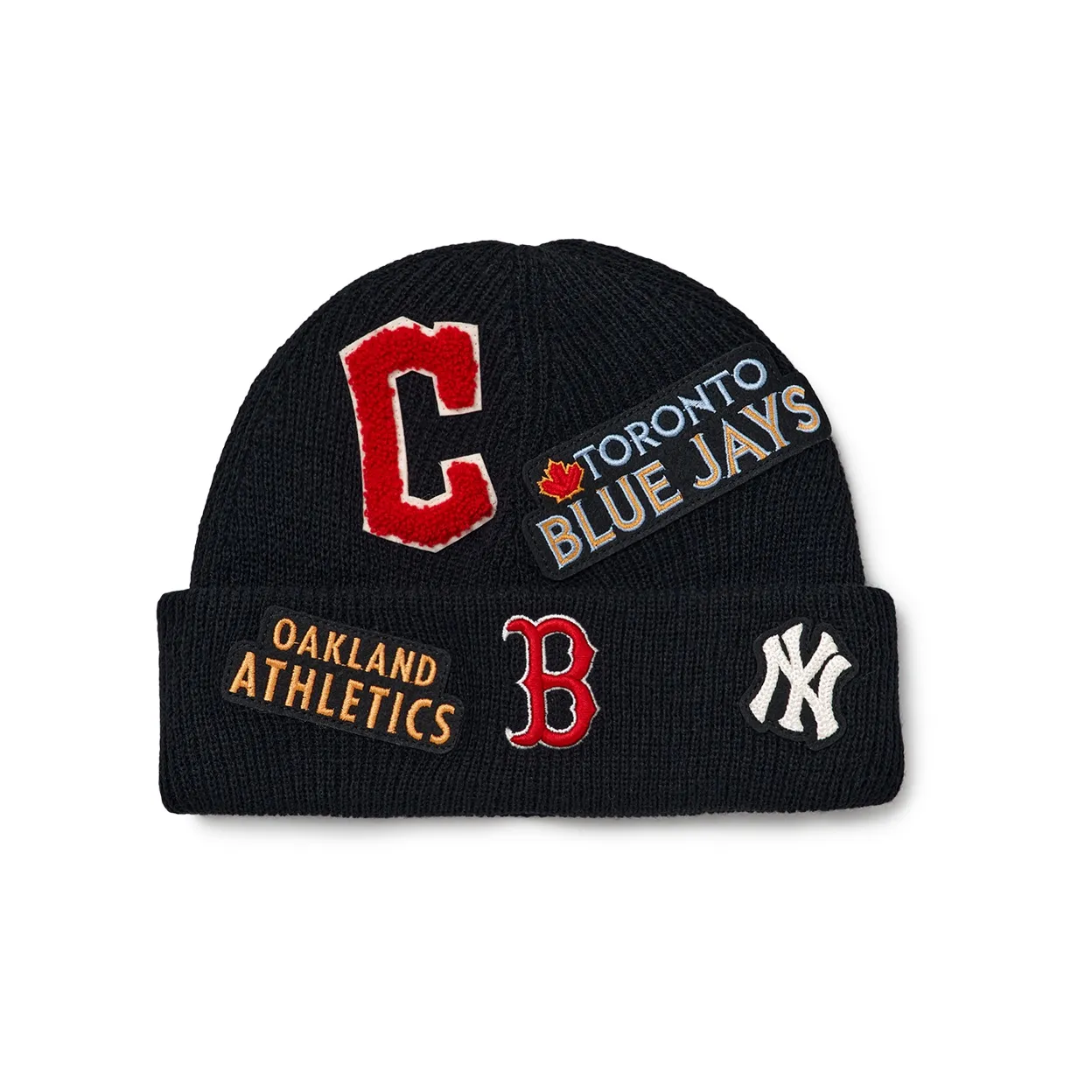 MLB Acrylic Beanies Unisex Black