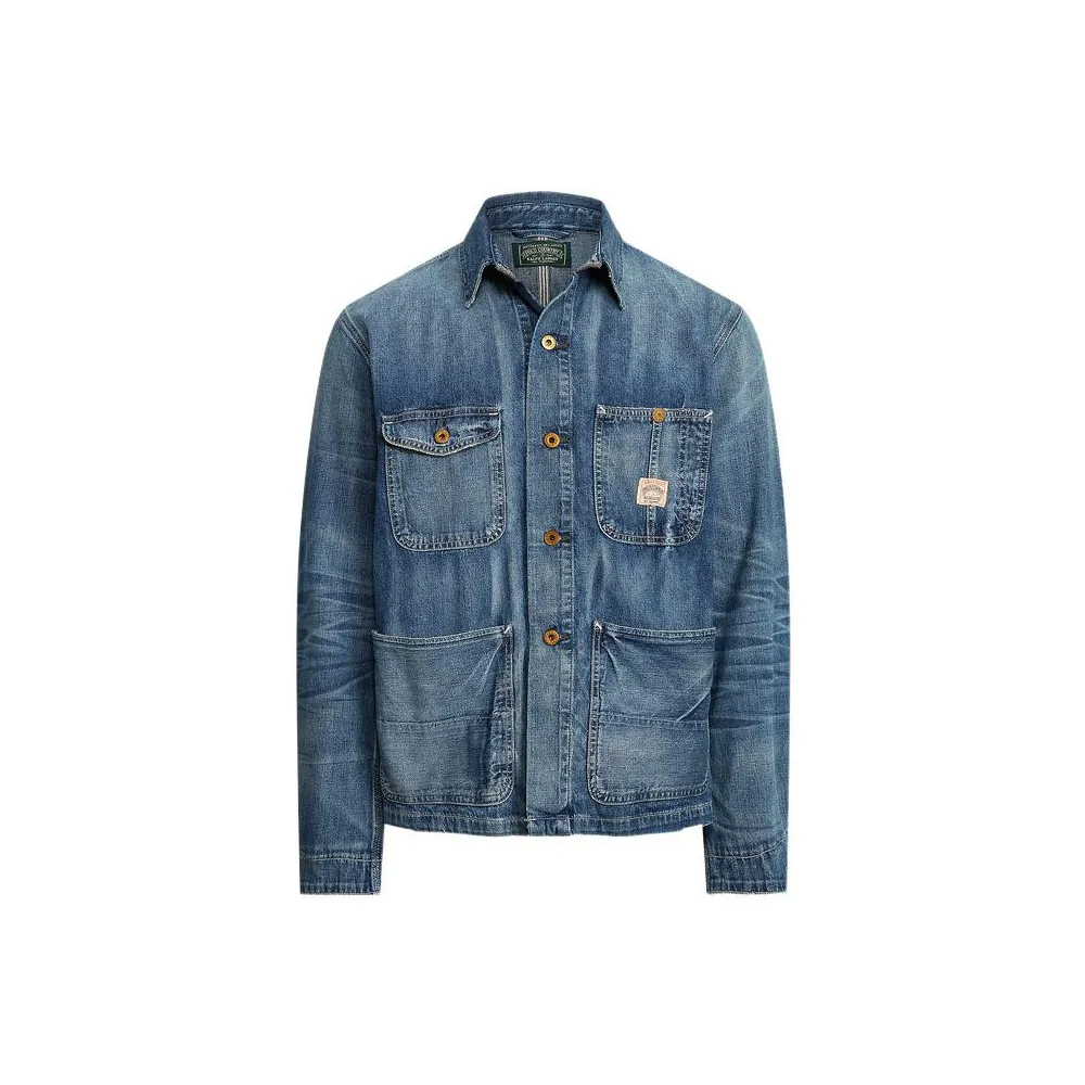 Polo Ralph Lauren Denim Jackets Men's Blue