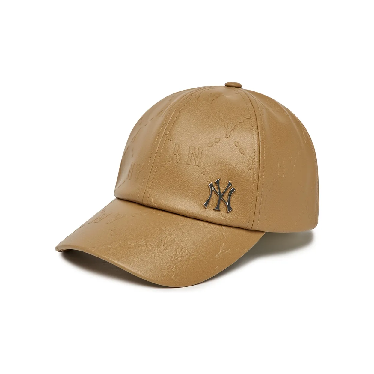 Бейсбольные кепки из искусственной кожи с логотипом MLB унисекс