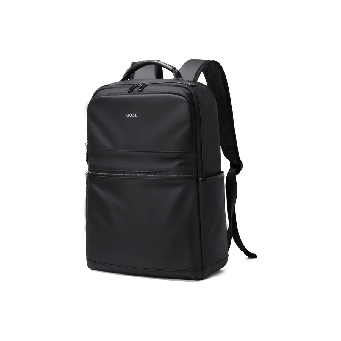 GOLF Textile, Synthetic Leather Backpack Men's Black