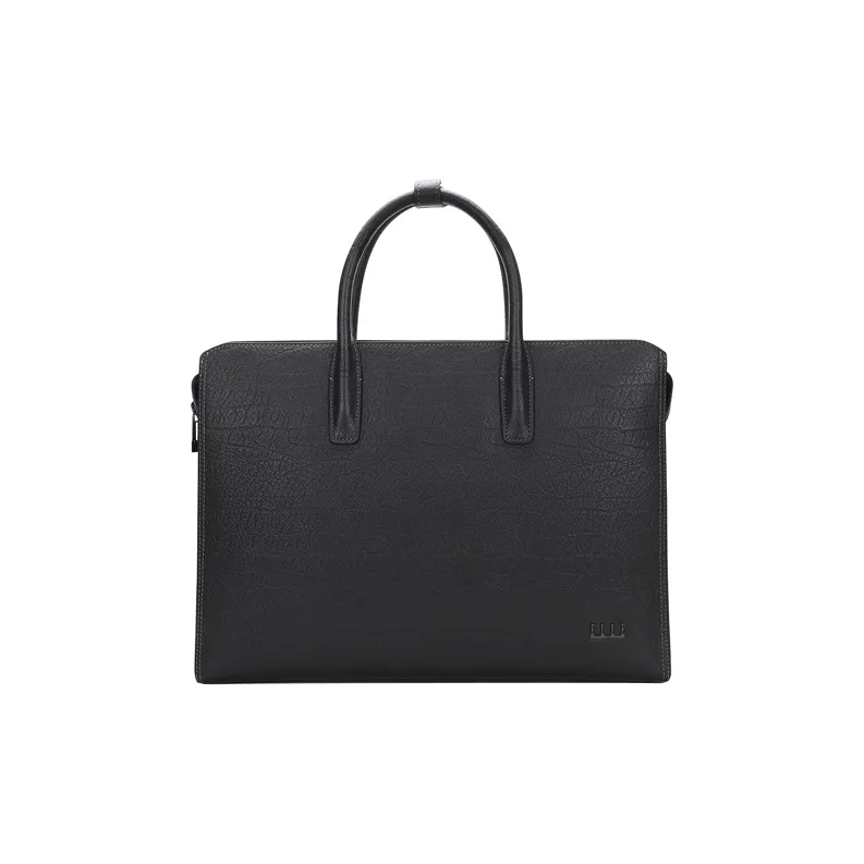 ELLE HOMME Доска для ноутбука из натуральной коровьей кожи портфель сумка для документов сумка для ноутбука сумка через плечо средний мужской черный