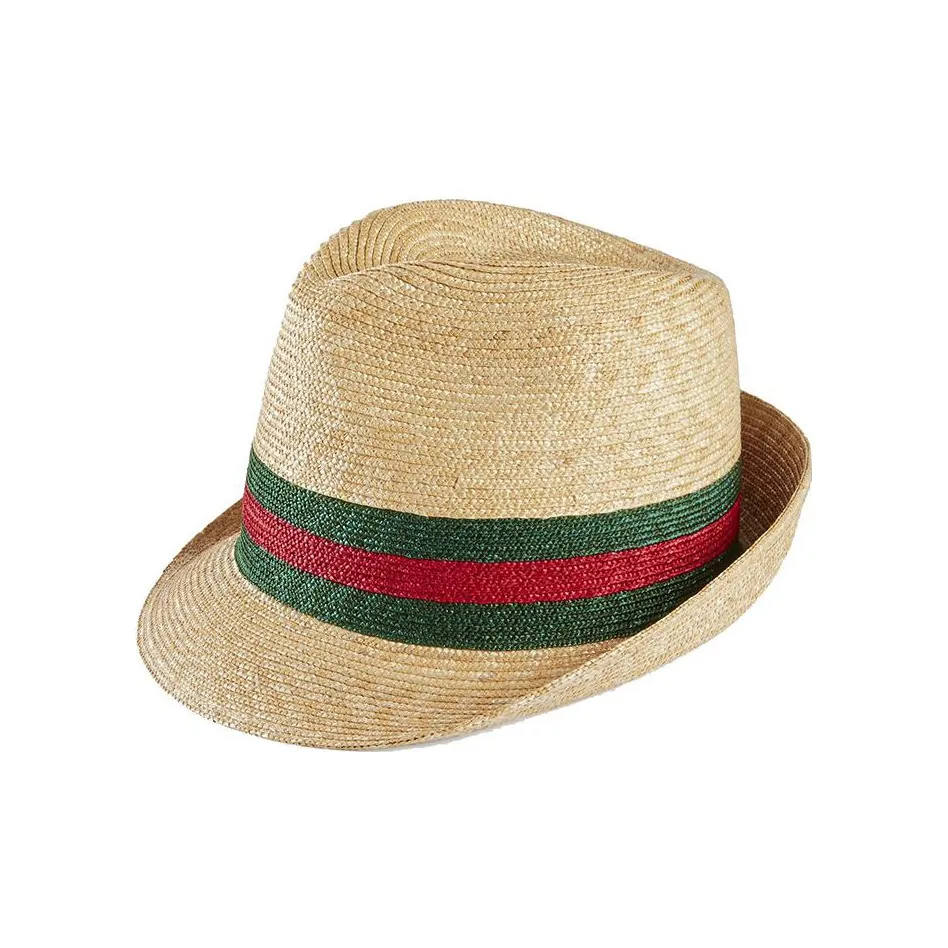 GUCCI Straw Woven Bucket Hats Women
s