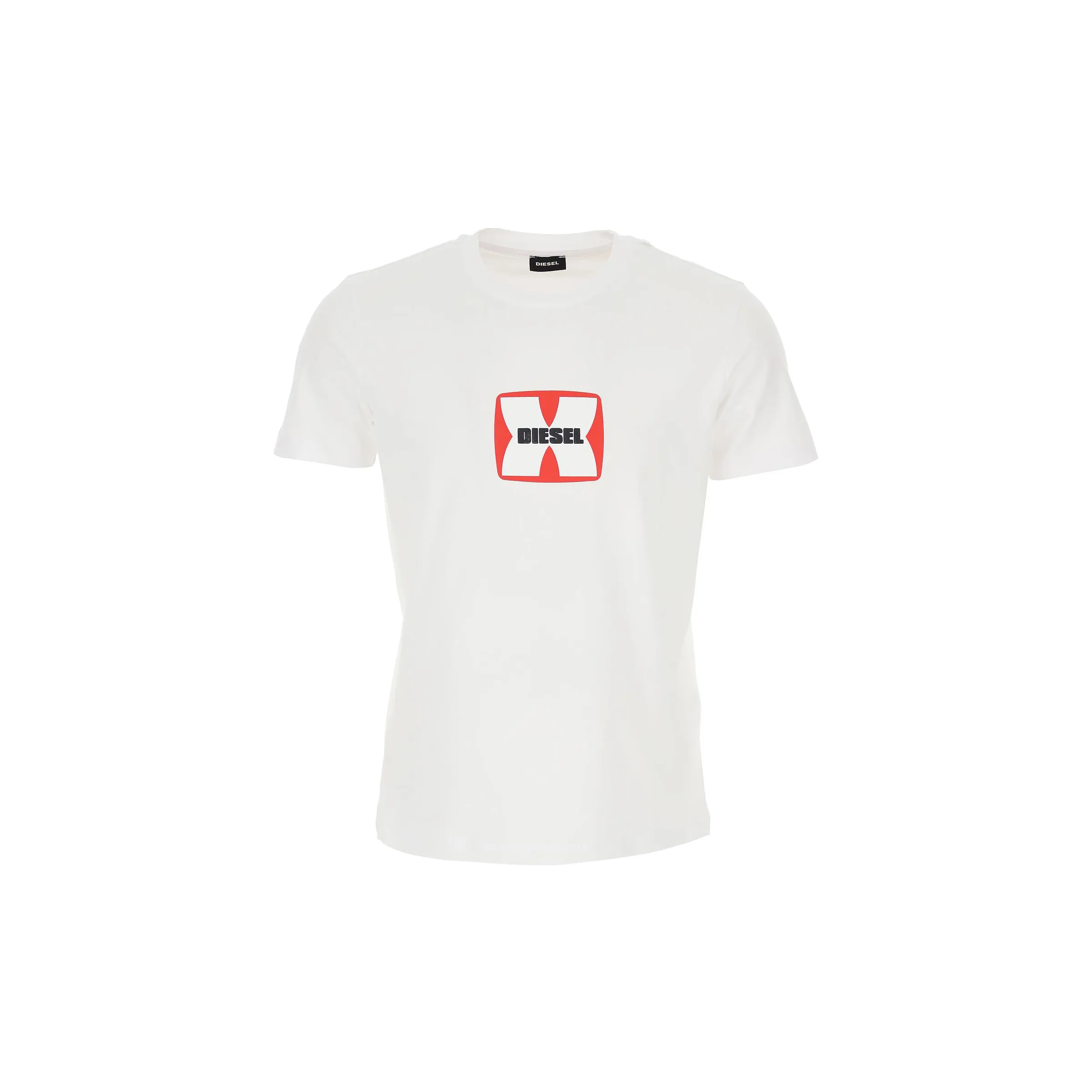 DIESEL Белая Мужская T-Рубашка