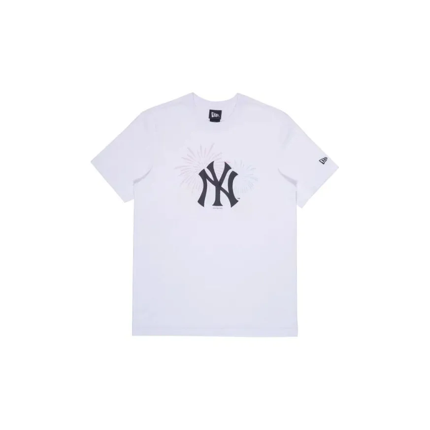 New Era FW22 T-Shirt Унисекс Белый