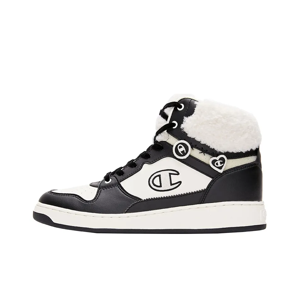 Champion 1919 Trainer High Top Скейтборд Кроссовки Женские Черные
