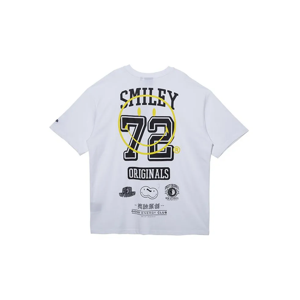 New Era New Era × Smiley T Shirts Unisex White