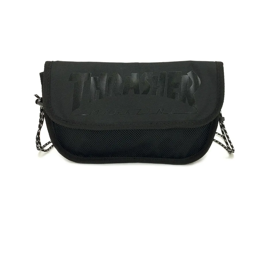 Thrasher Полиэстер Сумка через плечо Стандартная Унисекс Черная
