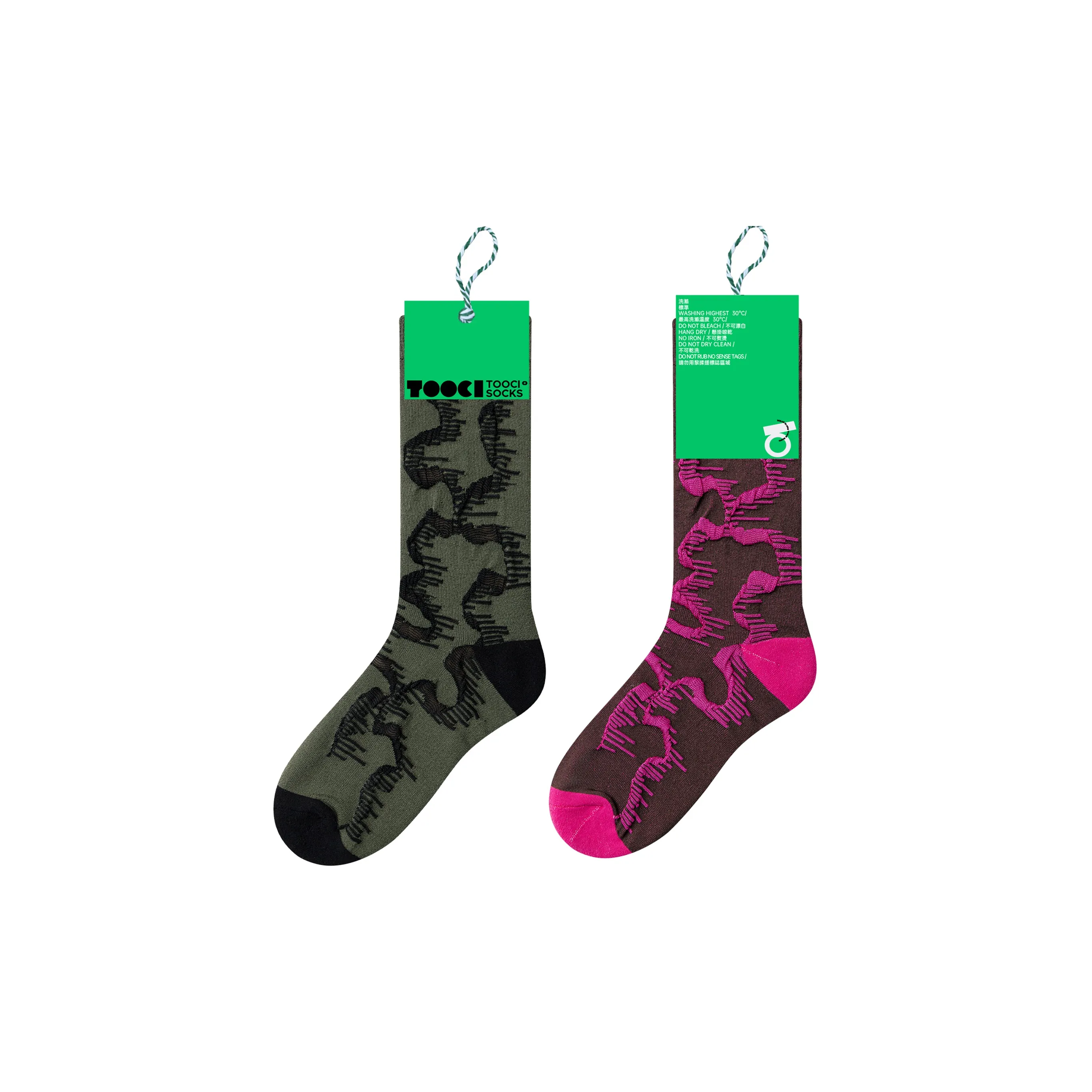 TOOCI Unisex Knee high Socks