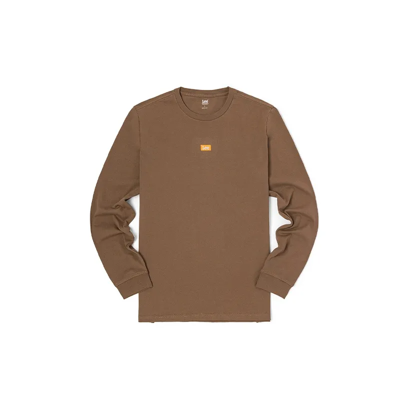 Lee FW22 Long Sleeved T Shirt Men's Brown