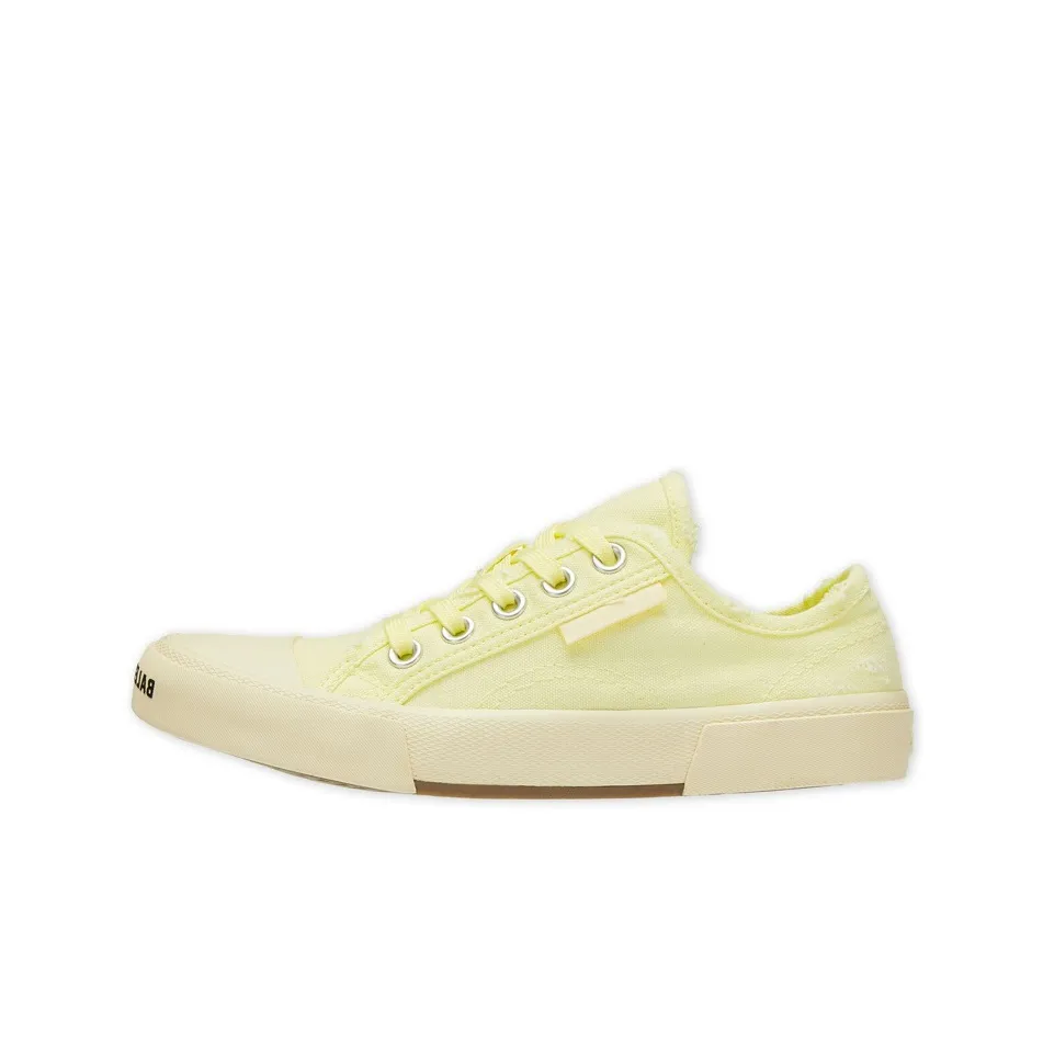 Balenciaga Paris Stylish Skateboarding Shoes Women's Yellow