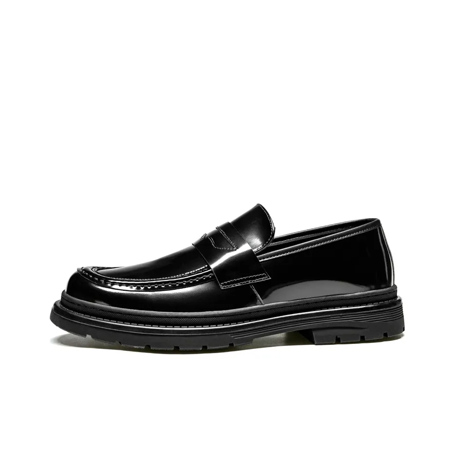 LEAVELAND Dress Shoes Men's Black