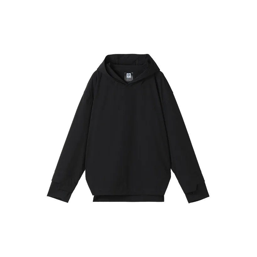 NORVINCY Solid Color Hoodie Sweatshirt With Mask Unisex