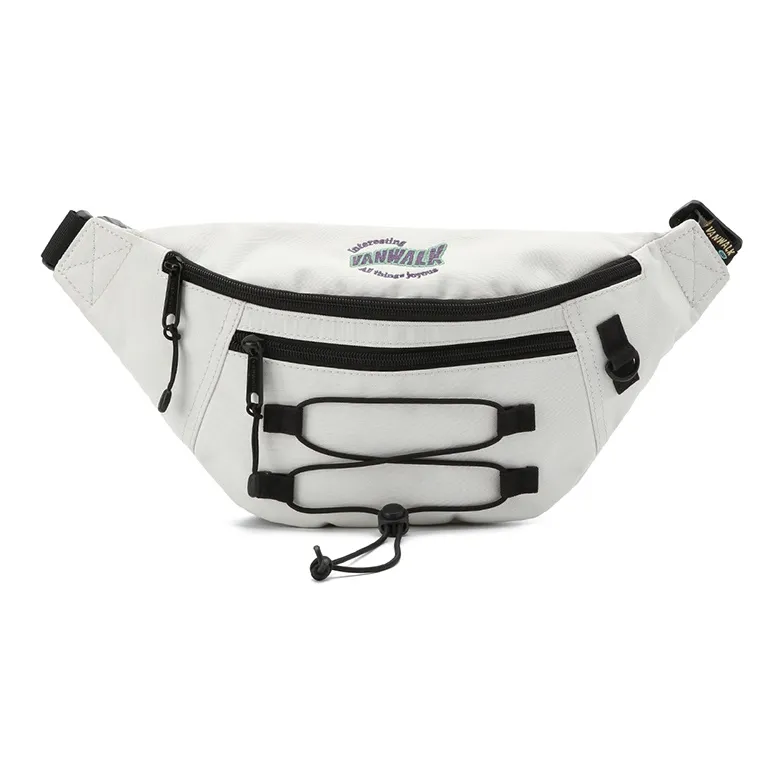 VANWALK Polyester Commute Sling Bag Unisex Versatile Gray/High Street Black/Sea Salt Blue/Bath Purple